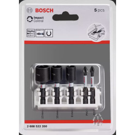 Embout de vissage et douille Impact Control 5x