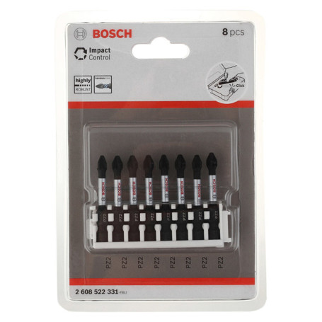 Embout de vissage Impact Control PZ2, 50 mm 8x