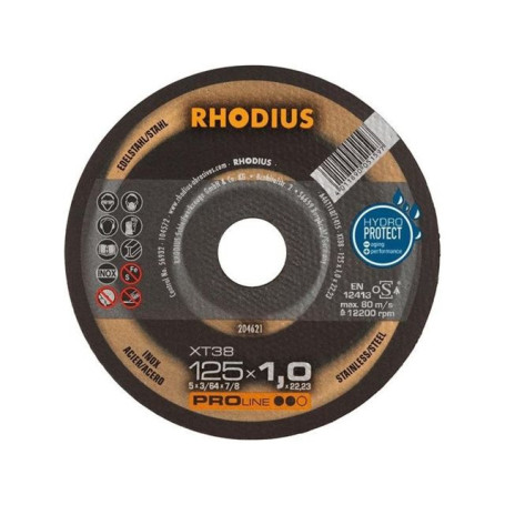 DISQUE A TRONCONNER ACIER/INOX RHODIUS